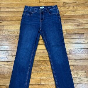 Maurices Dark Blue Straight Leg Jeans